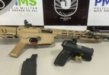 Armas são apreendidas após caso de violência doméstica em Dourados