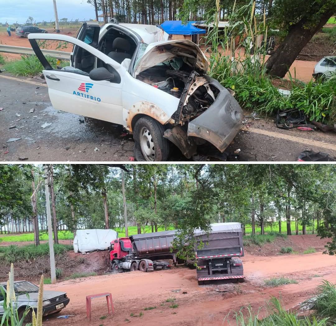 Acidente mata homem no centro de Ponta Porã