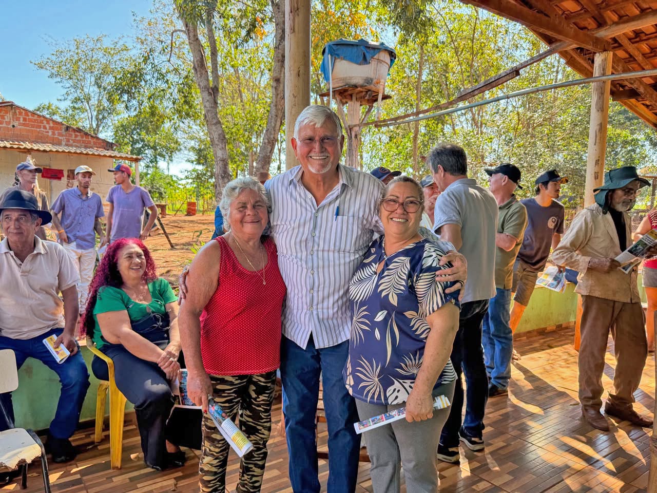 Zeca do PT leva projeto de fortalecimento da agricultura familiar a terenos