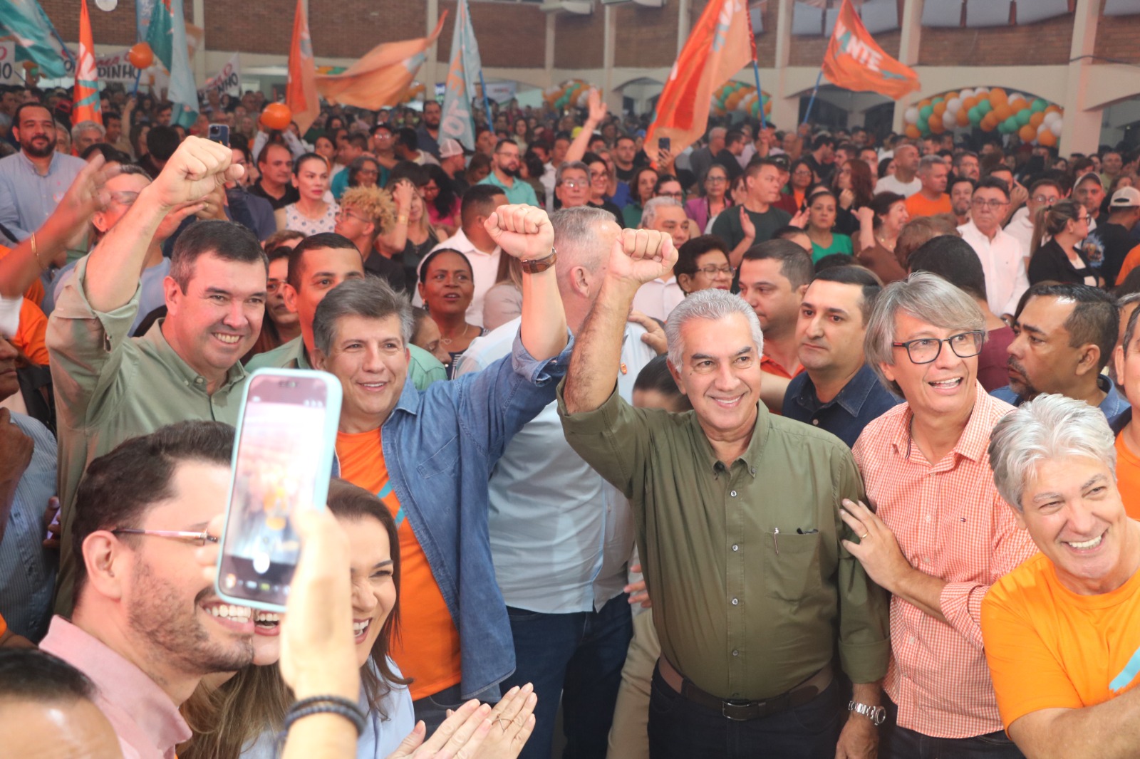 Convenção do Avante reúne quase 2 mil pessoas e demonstra fortalecimento político com presença das principais lideranças de Mato Grosso do Sul