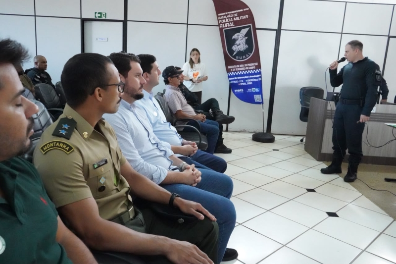 NIOAQUE: Sindicato Rural e Polícia Militar Rural promovem encontro sobre segurança no campo.